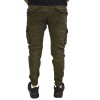 JEANS CARGO ME ΚΟΡΔΟΝΙ  JEANS ARMY GREEN 18 TONY BACKER