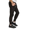 FOREX Ανδρικό Παντελόνι Τύπου CARGO BLACK G-6601 ΜΕ ΚΟΡΔΟΝΙ