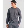 FUNKY BUDDHAΑνδρικό φούτερ με τυπωμένο logo - The essentials FBM012-003-06 DK GREY FUNKY BUDDHAΑνδρικό φούτερ με τυπωμένο logo - The essentials FBM012-003-06 DK GREY