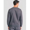 FUNKY BUDDHAΑνδρικό φούτερ με τυπωμένο logo - The essentials FBM012-003-06 DK GREY FUNKY BUDDHAΑνδρικό φούτερ με τυπωμένο logo - The essentials FBM012-003-06 DK GREY