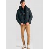FUNKY BUDDHA Ανδρικό casual μπουφάν με καπιτονέ επένδυση FBM012-018-01 BLACK FUNKY BUDDHA Ανδρικό casual μπουφάν με καπιτονέ επένδυση FBM012-018-01 BLACK