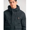 FUNKY BUDDHA Ανδρικό casual μπουφάν με καπιτονέ επένδυση FBM012-018-01 BLACK FUNKY BUDDHA Ανδρικό casual μπουφάν με καπιτονέ επένδυση FBM012-018-01 BLACK