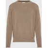 FUNKY BUDDHA Ανδρικό βαμβακερό πουλόβερ FBM012-044-09 BEIGE FUNKY BUDDHA Ανδρικό βαμβακερό πουλόβερ FBM012-044-09 BEIGE