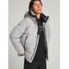 FUNKY BUDDHA Ανδρικό puffer μπουφάν με κουκούλα FBM012-031-01 GREY FUNKY BUDDHA Ανδρικό puffer μπουφάν με κουκούλα FBM012-031-01 GREY