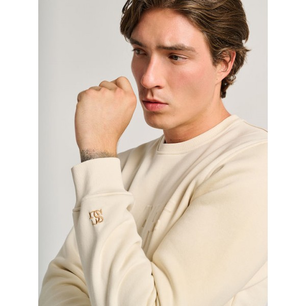 STAFF JEANS Ανδρικό Φούτερ Λαιμοκοψη 64-112.054 CREAM STAFF JEANS Ανδρικό Φούτερ Λαιμοκοψη 64-112.054 CREAM