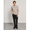 STAFF JEANS Ανδρική Μπλούζα Μακρύ Μανίκι Με Φερμουάρ 64-322.054 Cappuccino