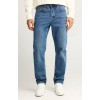 FUNKY BUDDHA Straight fit τζιν παντελόνι με washed effects  FBM012-080-02 MD BLUE