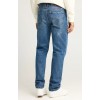 FUNKY BUDDHA Straight fit τζιν παντελόνι με washed effects  FBM012-080-02 MD BLUE