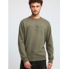 GARAGE 55 Φούτερ λαιμόκοψη με τύπωμα GAM012-510-06 DUSTY OLIVE GARAGE 55 Φούτερ λαιμόκοψη με τύπωμα GAM012-510-06 DUSTY OLIVE