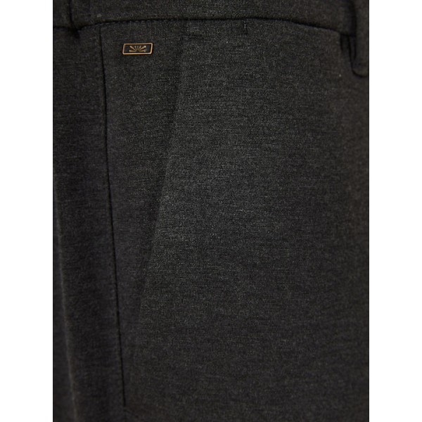 FUNKY BUDDHA Ανδρικό chino παντελόνι σε tapered γραμμή ANTHRACITE FBM012-020-02 FUNKY BUDDHA Ανδρικό chino παντελόνι σε tapered γραμμή ANTHRACITE FBM012-020-02
