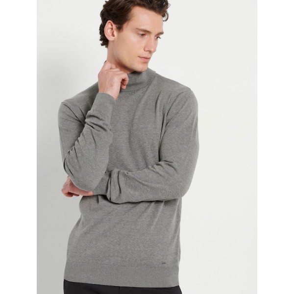 FUNKY BUDDHA Ανδρικό Πλεκτό Ζιβάγκο FBM008-005-09 ΓKPI MEΛANZE FUNKY BUDDHA Ανδρικό Πλεκτό Ζιβάγκο FBM008-005-09 ΓKPI MEΛANZE