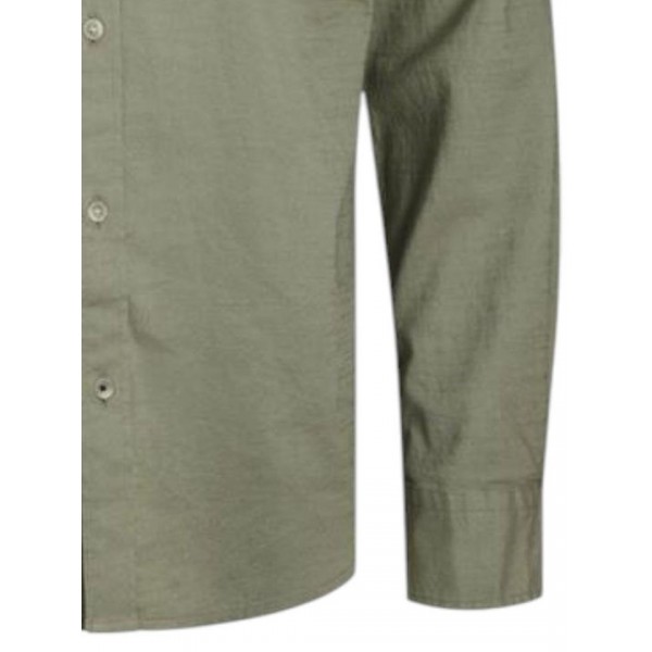 JACK & JONES ΑΝΔΡΙΚΟ ΜΑΚΡΥΜΑΝΙΚΟ ΠΟΥΚΑΜΙΣΟ 12270088 AGAVE GREEN