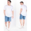 PACO & CO ΑΝΔΡΙΚΟ ΚΟΝΤΟΜΑΝΙΚΟ T-SHIRT 2431801 WHITE PACO & CO ΑΝΔΡΙΚΟ ΚΟΝΤΟΜΑΝΙΚΟ T-SHIRT 2431801 WHITE