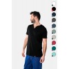PACO & CO ΑΝΔΡΙΚΟ ΚΟΝΤΟΜΑΝΙΚΟ T-SHIRT 2431823 ANTHRACITE