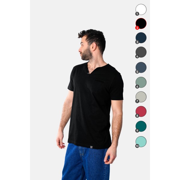 PACO & CO ΑΝΔΡΙΚΟ ΚΟΝΤΟΜΑΝΙΚΟ T-SHIRT 2431823 ANTHRACITE PACO & CO ΑΝΔΡΙΚΟ ΚΟΝΤΟΜΑΝΙΚΟ T-SHIRT 2431823 ANTHRACITE