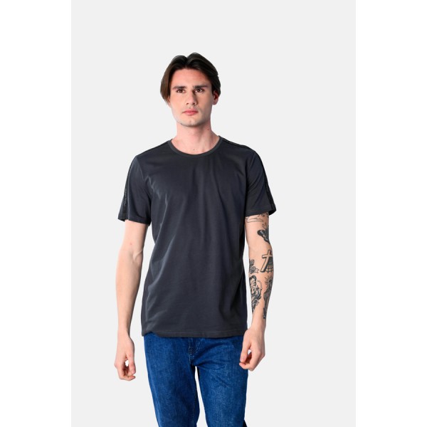 PACO & CO ΑΝΔΡΙΚΟ ΚΟΝΤΟΜΑΝΙΚΟ T-SHIRT 2531059 ANTRHACITE
