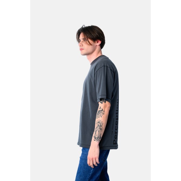 PACO & CO ΑΝΔΡΙΚΟ ΚΟΝΤΟΜΑΝΙΚΟ T-SHIRT 2531080 ANTHRACITE PACO & CO ΑΝΔΡΙΚΟ ΚΟΝΤΟΜΑΝΙΚΟ T-SHIRT 2531080 ANTHRACITE
