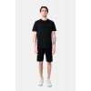 PACO & CO ΑΝΔΡΙΚΟ ΣΕΤ ΚΟΝΤΟΜΑΝΙΚΟ T-SHIRT 2531901 BLACK