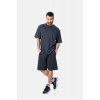 PACO & CO ΑΝΔΡΙΚΟ ΣΕΤ ΚΟΝΤΟΜΑΝΙΚΟ T-SHIRT 2531904 ANTHRACITE