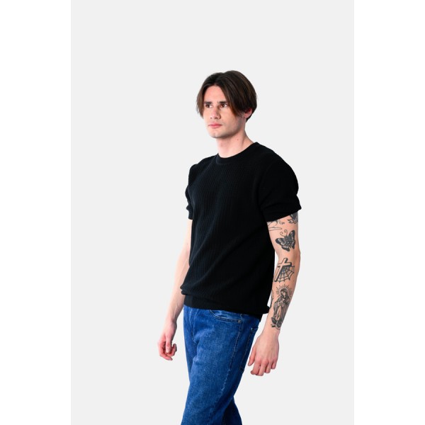 PACO & CO ΑΝΔΡΙΚΗ ΜΠΛΟΥΖΑ 2548001 BLACK PACO & CO ΑΝΔΡΙΚΗ ΜΠΛΟΥΖΑ 2548001 BLACK