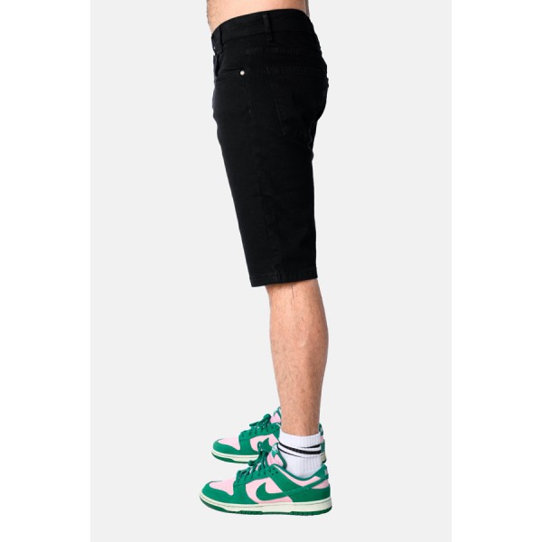 PACO & CO ΑΝΔΡΙΚΗ ΒΕΡΜΟΥΔΑ DENIM SOLID BLACK 2548426 PACO & CO ΑΝΔΡΙΚΗ ΒΕΡΜΟΥΔΑ DENIM SOLID BLACK 2548426