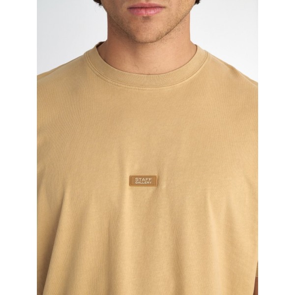 STAFF JEANS ΚΟΝΤΟΜΑΝΙΚΟ T-SHIRT 64-034.053 BEIGE STAFF JEANS ΚΟΝΤΟΜΑΝΙΚΟ T-SHIRT 64-034.053 BEIGE