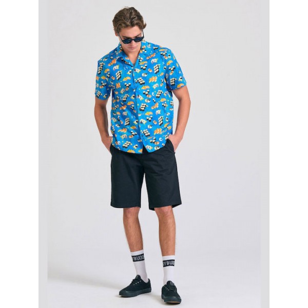 FUNKY BUDDHA ΑΝΔΡΙΚΗ ΒΕΡΜΟΥΔΑ CHINO BLACK FBM011-001-03 FUNKY BUDDHA ΑΝΔΡΙΚΗ ΒΕΡΜΟΥΔΑ CHINO BLACK FBM011-001-03