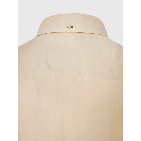 FUNKY BUDDHA ΑΝΔΡΙΚΟ ΛΙΝΟ ΠΟΥΚΑΜΙΣΟ FBM011-001-05 SAND FUNKY BUDDHA ΑΝΔΡΙΚΟ ΛΙΝΟ ΠΟΥΚΑΜΙΣΟ FBM011-001-05 SAND