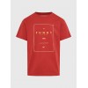 FUNKY BUDDHA ΑΝΔΡΙΚΟ ΚΟΝΤΟΜΑΝΙΚΟ T-SHIRT SPICE BROWN FBM011-097-04 FUNKY BUDDHA ΑΝΔΡΙΚΟ ΚΟΝΤΟΜΑΝΙΚΟ T-SHIRT SPICE BROWN FBM011-097-04