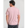 FUNKY BUDDHA ΑΝΔΡΙΚΟ ΚΟΝΤΟΜΑΝΙΚΟ T-SHIRT LILAC FBM011-319-04 FUNKY BUDDHA ΑΝΔΡΙΚΟ ΚΟΝΤΟΜΑΝΙΚΟ T-SHIRT LILAC FBM011-319-04