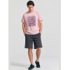 FUNKY BUDDHA ΑΝΔΡΙΚΟ ΚΟΝΤΟΜΑΝΙΚΟ T-SHIRT LILAC FBM011-319-04 FUNKY BUDDHA ΑΝΔΡΙΚΟ ΚΟΝΤΟΜΑΝΙΚΟ T-SHIRT LILAC FBM011-319-04