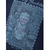 FUNKY BUDDHA ΑΝΔΡΙΚΟ ΚΟΝΤΟΜΑΝΙΚΟ T-SHIRT MIDNIGHT BLUE FBM011-319-04 FUNKY BUDDHA ΑΝΔΡΙΚΟ ΚΟΝΤΟΜΑΝΙΚΟ T-SHIRT MIDNIGHT BLUE FBM011-319-04