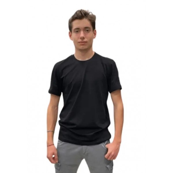 PACO & CO ΑΝΔΡΙΚΟ ΚΟΝΤΟΜΑΝΙΚΟ T-SHIRT 2531059 BLACK