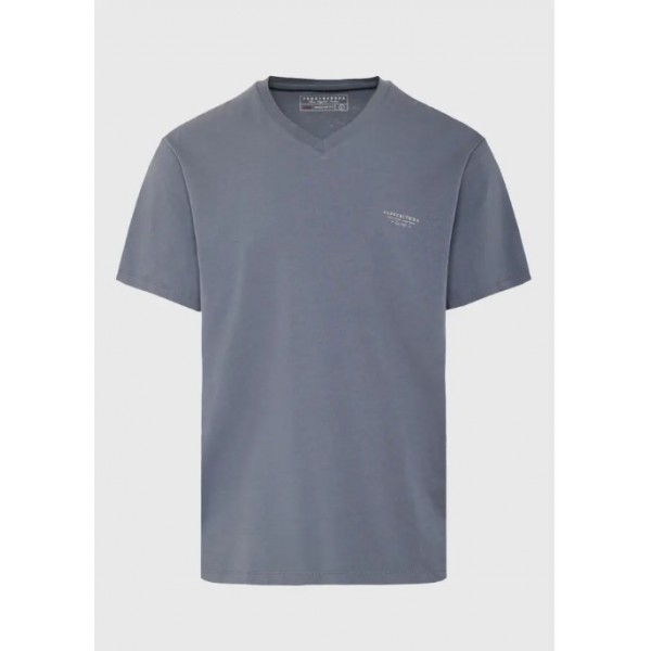 FUNKY BUDDHA ΑΝΔΡΙΚΗ ΜΠΛΟΥΖΑ STEEL GREY FBM011-002-04