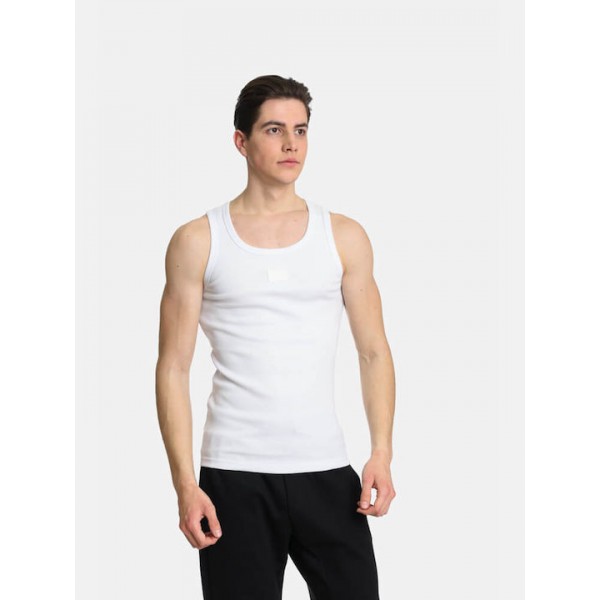 PACO & CO ΑΝΔΡΙΚΟ ΑΜΑΝΙΚΟ T-SHIRT WHITE 2431067 PACO & CO ΑΝΔΡΙΚΟ ΑΜΑΝΙΚΟ T-SHIRT WHITE 2431067