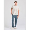 FUNKY BUDDHA ΑΝΔΡΙΚΟ ΚΟΝΤΟΜΑΝΙΚΟ T-SHIRT MIST FBM011-001-04 FUNKY BUDDHA ΑΝΔΡΙΚΟ ΚΟΝΤΟΜΑΝΙΚΟ T-SHIRT MIST FBM011-001-04