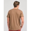 FUNKY BUDDHA ΑΝΔΡΙΚΟ ΚΟΝΤΟΜΑΝΙΚΟ T-SHIRT HAZELNUT FBM011-004-04 FUNKY BUDDHA ΑΝΔΡΙΚΟ ΚΟΝΤΟΜΑΝΙΚΟ T-SHIRT HAZELNUT FBM011-004-04