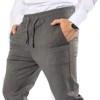 AL FRANCO CHINO ΠΑΝΤΕΛΟΝΙ DARK GREY ΜΕ ΚΟΡΔΟΝΙ 007