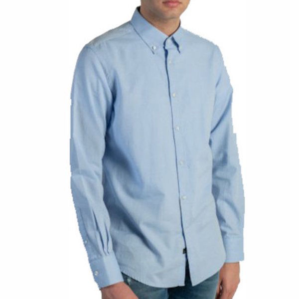 ROYAL DENIM ΠΟΥΚΑΜΙΣΟ ΜΑΚΡΥΜΑΝΙΚΟ LT BLUE 3353 ROYAL DENIM ΠΟΥΚΑΜΙΣΟ ΜΑΚΡΥΜΑΝΙΚΟ LT BLUE 3353