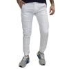 BACK 2 JEANS WHITE DENIM PANTS B6B ΑΣΠΡΟ ΠΑΝΤΕΛΟΝΙ 