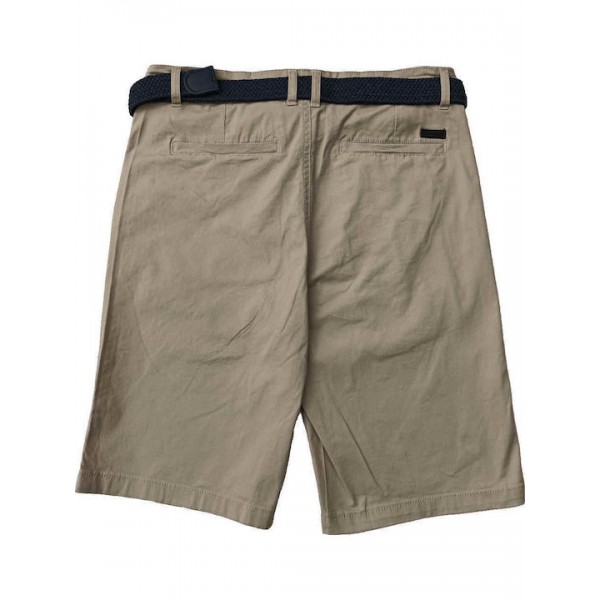 PACO & CO Ανδρική Βερμούδα Chino Khaki  2548411 KHAKI