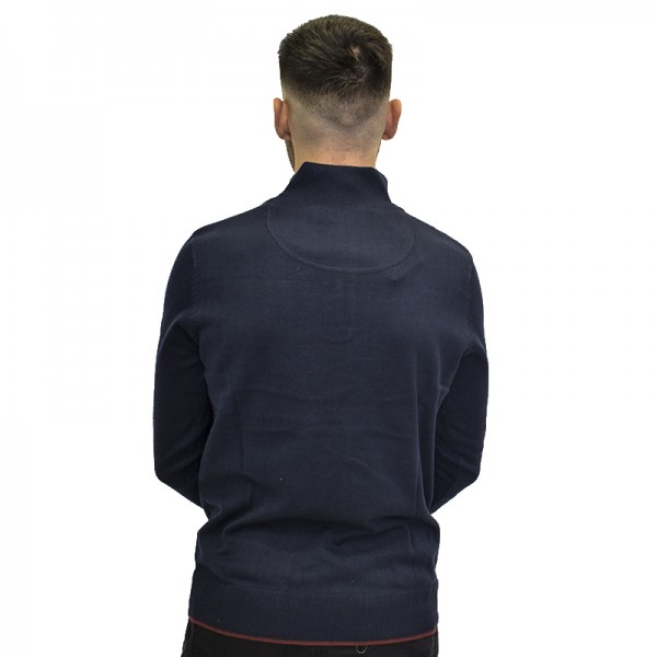GREENWOOD ΜΑΚΡΥΜΑΝΙΚΗ ΜΠΛΟΥΖΑ BLUE NAVY ΜΕ ΦΕΡΜΟΥΑΡ 061002992
