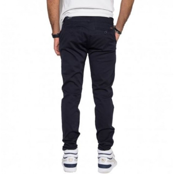 RMS DENIM ΑΝΔΡΙΚΟ CHINOS ΠΑΝΤΕΛΟΝΙ BLACK  PJ-020B