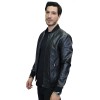 YES DESIGN JACKET BLACK ΔΕΡΜΑΤΙΝΟ 51092