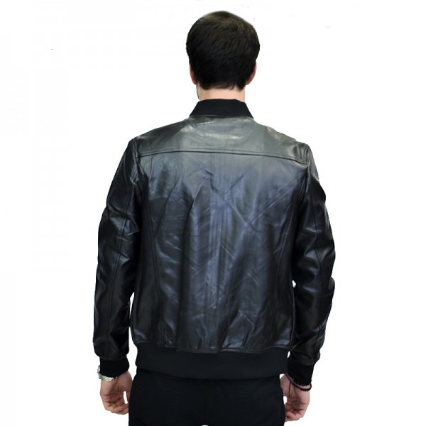 YES DESIGN JACKET BLACK ΔΕΡΜΑΤΙΝΟ 51092