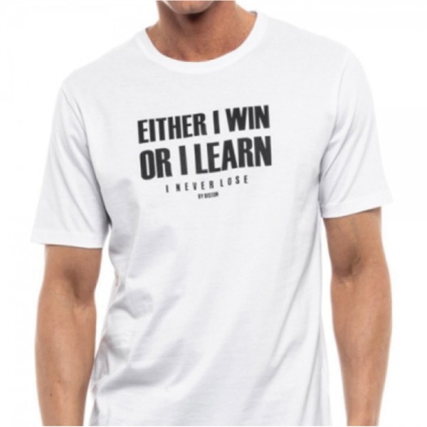 BISTON ΚΟΝΤΟΜΑΝΙΚΟ T-SHIRT ΜΕ ΤΥΠΩΜΑ 47-206-024 WHITE BISTON ΚΟΝΤΟΜΑΝΙΚΟ T-SHIRT ΜΕ ΤΥΠΩΜΑ 47-206-024 WHITE