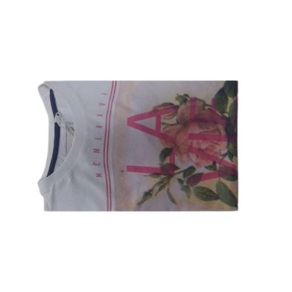 SOULSTAR T-SHIRT ΚΟΝΤΟΜΑΝΙΚΟ FLOWERS ΛΕΥΚΟ SOULSTAR T-SHIRT ΚΟΝΤΟΜΑΝΙΚΟ FLOWERS ΛΕΥΚΟ