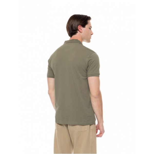SPLENDID FASHION ΚΟΝΤΟΜΑΝΙΚΟ POLO T-SHIRT 51-206-036 KHAKI SPLENDID FASHION ΚΟΝΤΟΜΑΝΙΚΟ POLO T-SHIRT 51-206-036 KHAKI