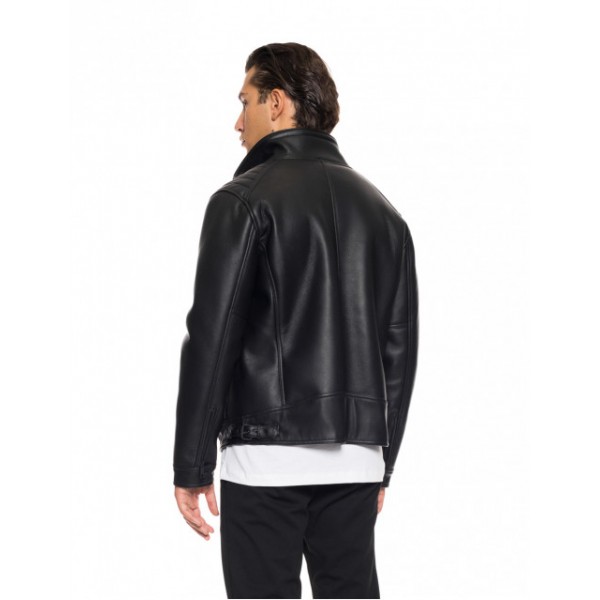 SPLENDID ΑΝΔΡΙΚΟ ΚΟΝΤΟ ΜΠΟΥΦΑΝ ΔΕΡΜΑΤΙΝΗ BLACK 52-201-043 SPLENDID ΑΝΔΡΙΚΟ ΚΟΝΤΟ ΜΠΟΥΦΑΝ ΔΕΡΜΑΤΙΝΗ BLACK 52-201-043