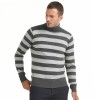 SMART FASHION  ΑΝΔΡΙΚΗ ΠΛΕΧΤΗ ΜΠΛΟΥΖΑ LT GREY 44-206-021
